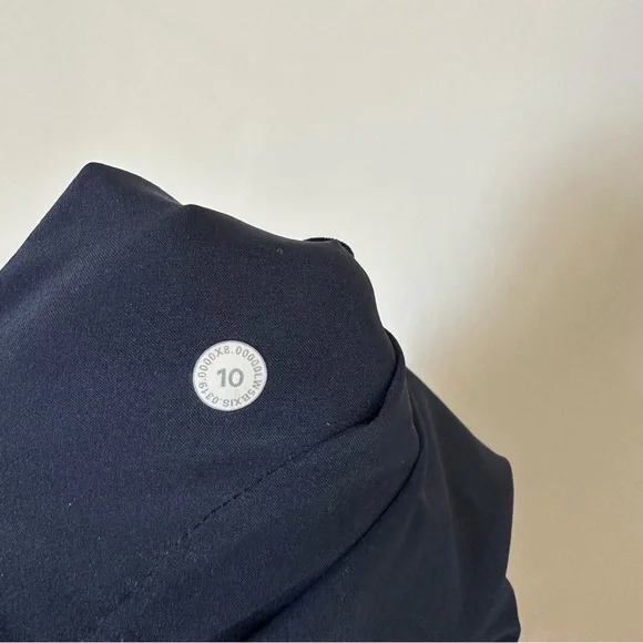 Lululemon Noir Wide Leg Pants In True Navy Size 10 - Picture 7 of 7